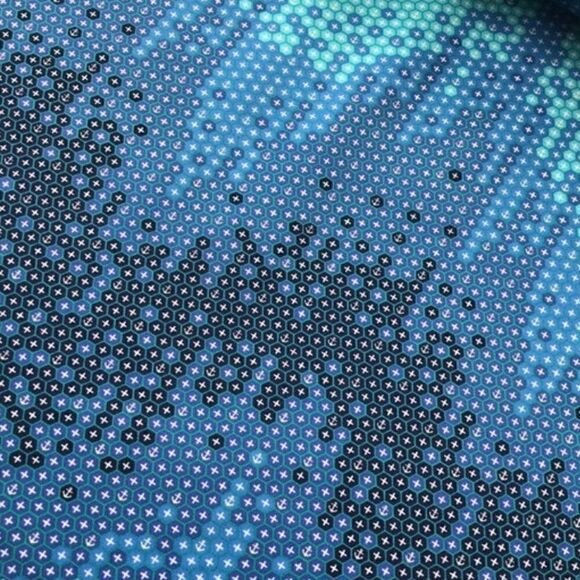 2/$15 - Blue Mask, Blue Hexagon Anchor Face Mask, Filti Filter - Picture 9 of 16